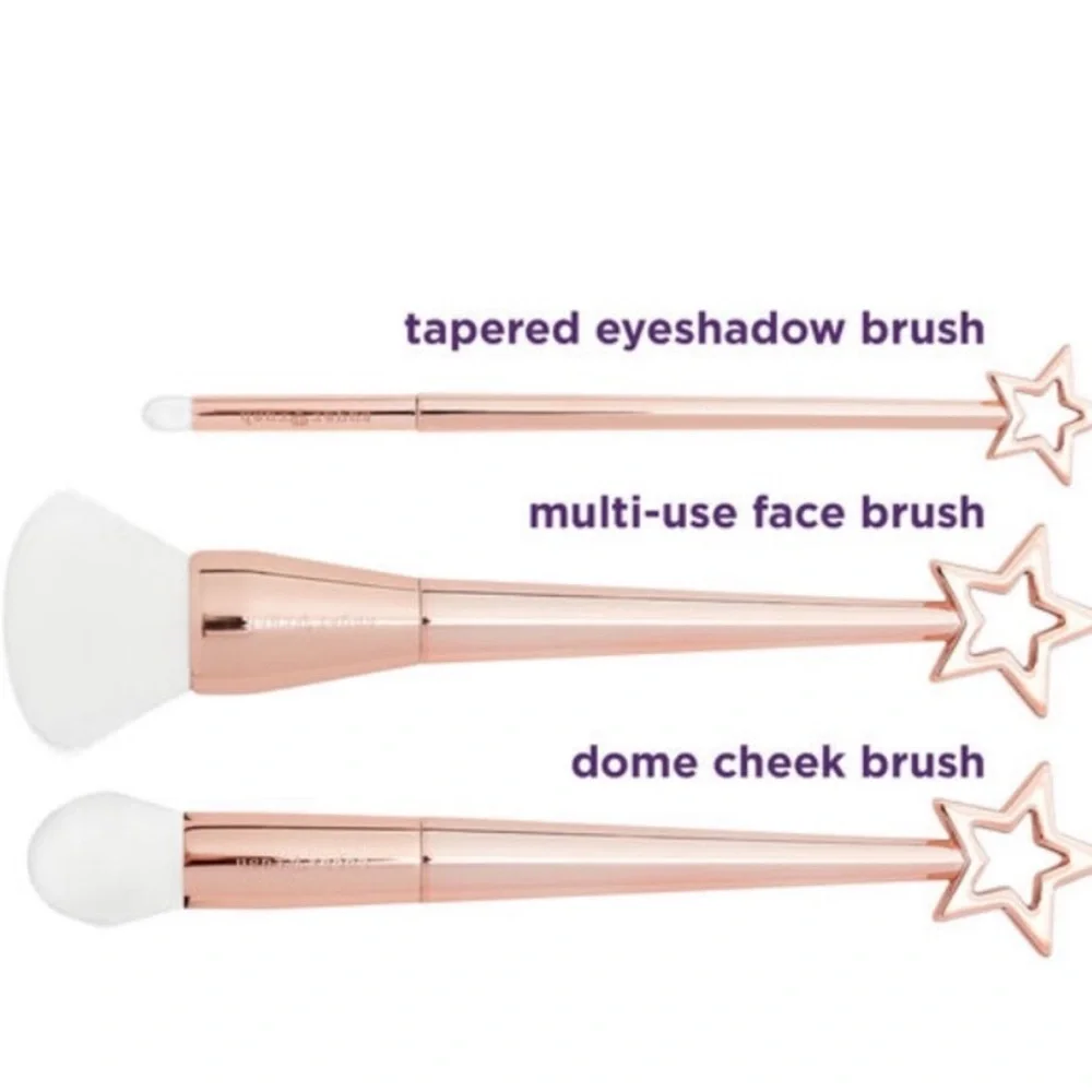 Tarte Sugar Rush Star Dusters Makeup Brush Set, NIB